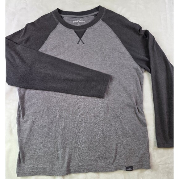 Eddie Bauer Men’s Grey Large Crew Lightweight Shirt‎ - Picture 1 of 6